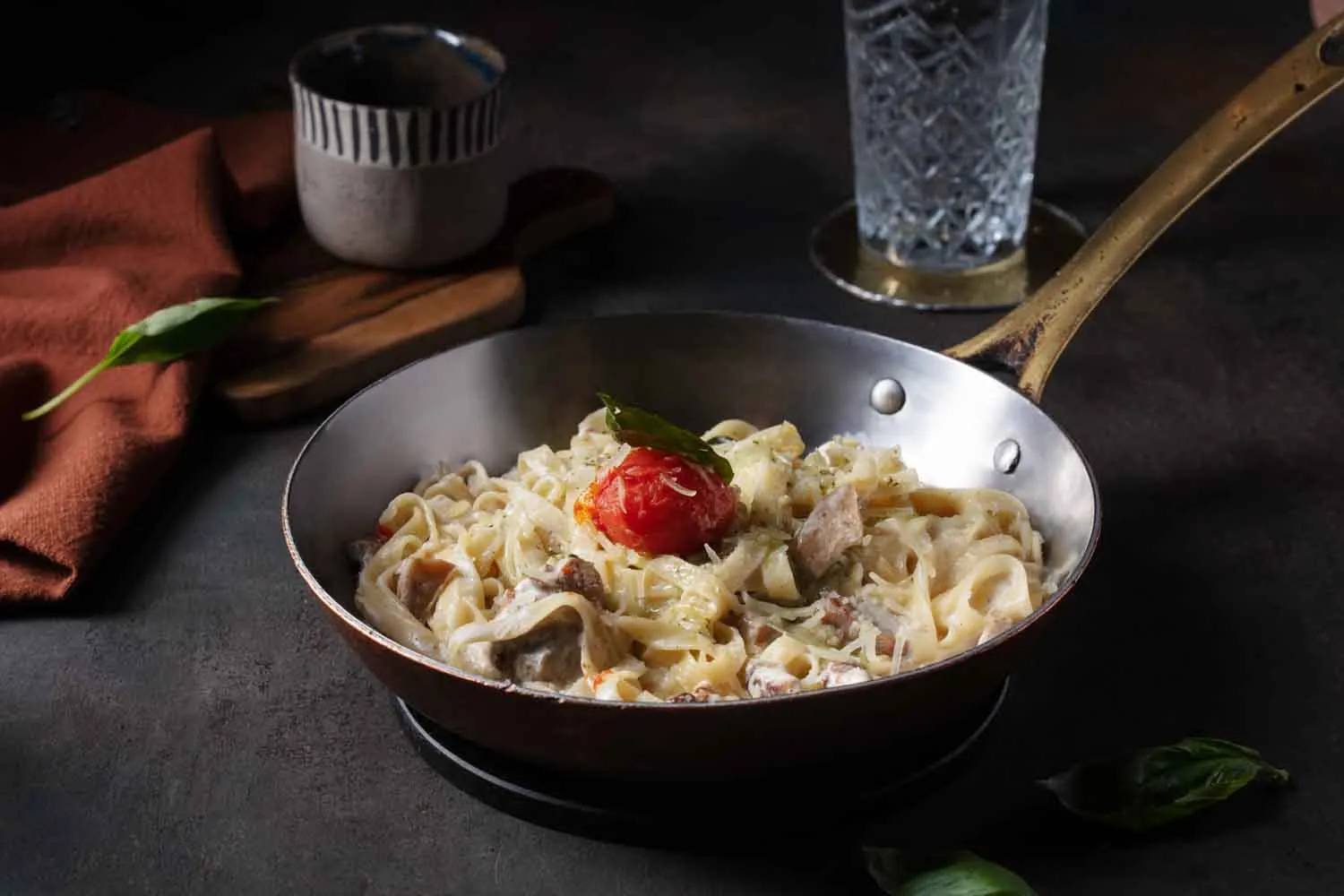 Fettuccine Porcini