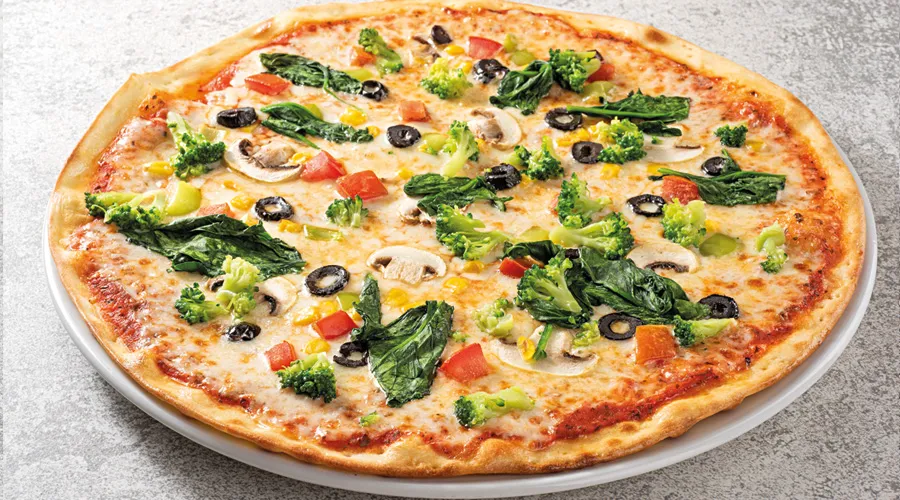 Sebzeli Pizza