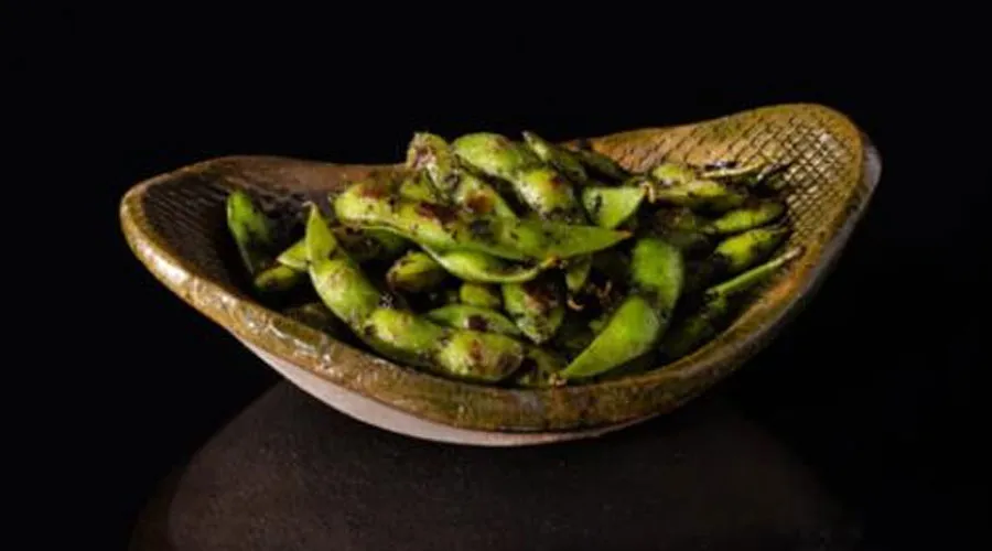 Truffle Edamame with Ponzu Sauce