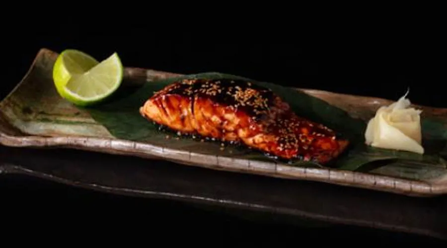 Salmon with Teriyaki Sauce